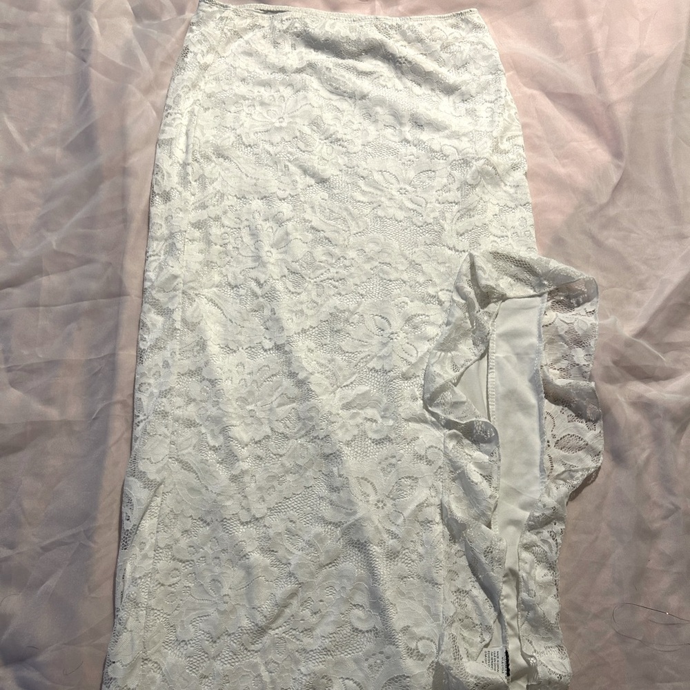 Cut Leg Skirt